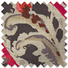 Aretha, Red - Roman Blind